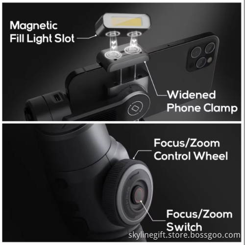 Original For Zhiyun Gimbal Smooth 5 Stabilizer Smartphone Smooth 5 Combo 3-Axis Phone Handheld